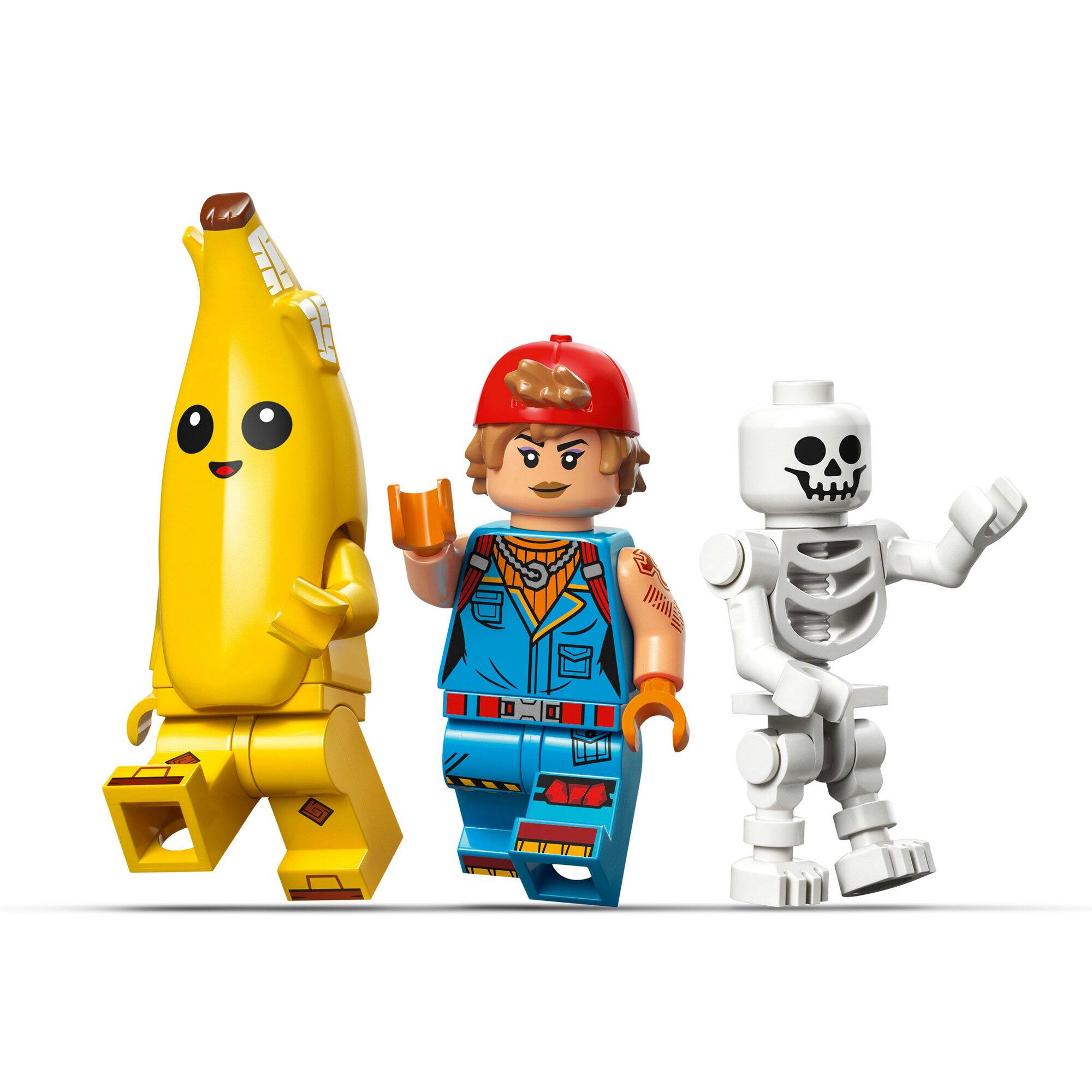 LEGO® Fortnite® Peely & Sparkplug’s Camp Video Game Building Set 77075